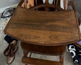 Antique highchair