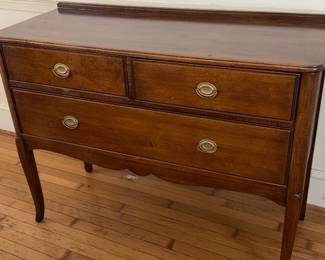 Antique wooden sideboard- also have a table and chairs and a china cabinet