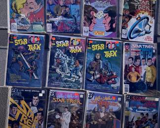 DC Comic Books Star Trek comics - I have about 30-50 more