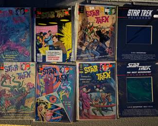 Gold Key Star Trek comics- in a collection of about 30-50