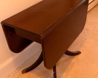 Beautiful clawfoot wooden table
