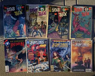 Star Key and DC Comics Star Trek comic books