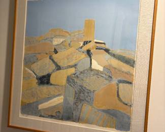 “The Roofs of Mougins” Roger Muhl