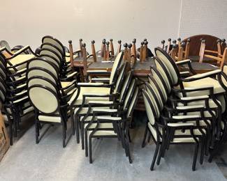 003 30 Plus Dinning Room Arm Chairs We have 3x3 Tables to Match