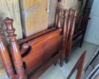 0012 4 Post Twin Bad Head Foot Boards