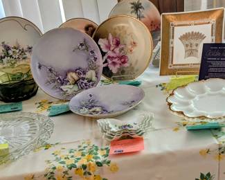 Beautiful vintage Plates.