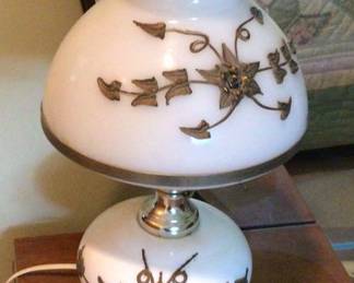 Gone with the Wind Style Lamps - Pair of lamps - believed to be Loevsky & Loevsky