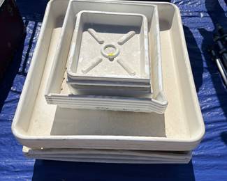 Dark room chemistry trays