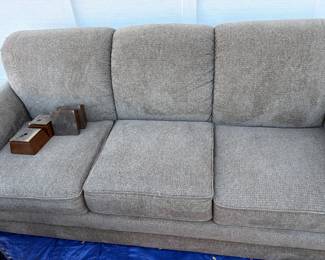 Lazy Boy couch- cat scratches on sides
