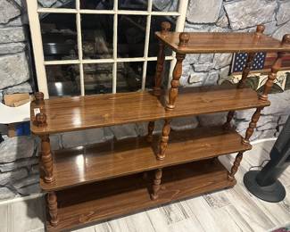 Very nice, heavy, book shelf.