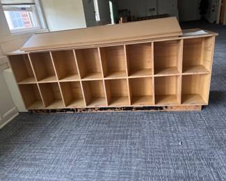 Library cubbies