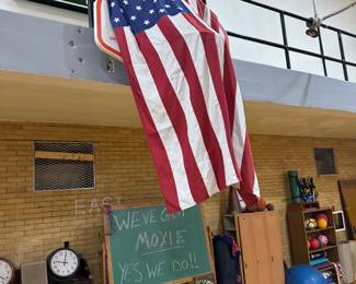 Giant American flag