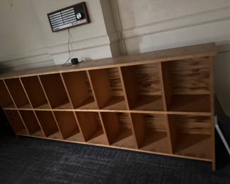 More cubbies