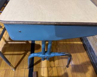 The blue, the tapered legs…