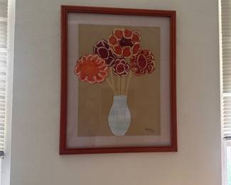 Marsha’s art from the library