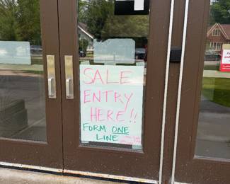 Door 4 on the north side off 7th Street. No list. Get here early, it’s going to be big. See you Saturday at 9 when doors open.