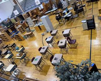 A microcosm of the entire school- almost