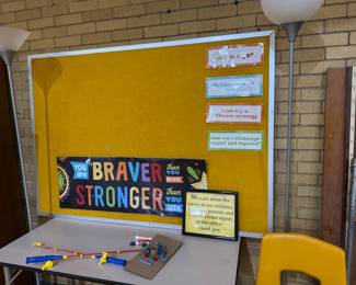 More bulletin boards