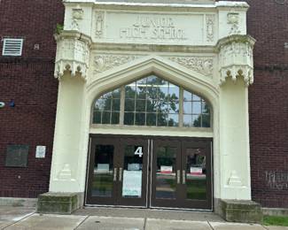 Now for a little direction- this is the door you will enter