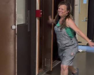 Locker slamming fun!