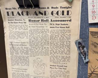 Note the gum wrapper- not reproduction!
