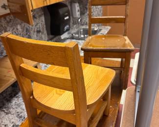 Sweet little chairs