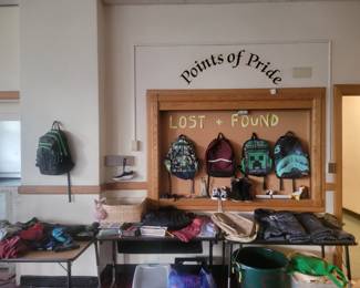 We didn’t have time for a lost & found fashion show