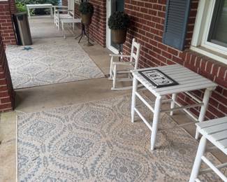 Several selection s of front porch furnitire