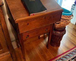 Podium with storage