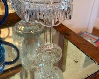 Lead crystal fairy lamp