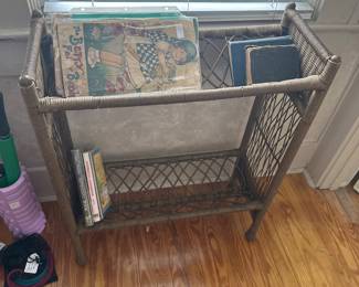 Vintage brown book stand
