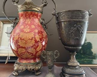 Urn and Trophies