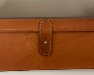 Leather Valet Box