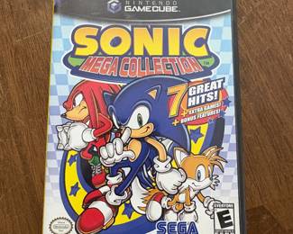 Sonic game cube video game