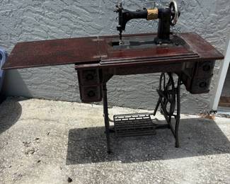 Antique sewing machine