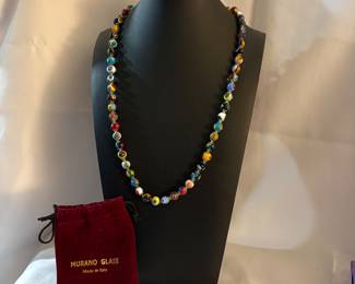 Murano glass necklace