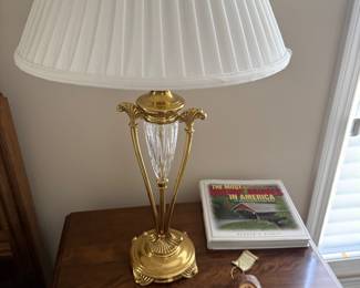 Brass lamps (set)