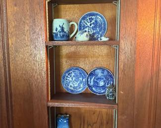 More blue motif servingware- Dutch inspired
