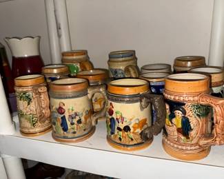 Beer Steins galore!