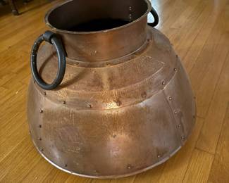 Copper planter