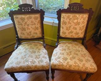 Two vintage chairs