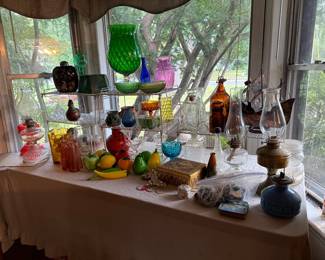 Colored glass!