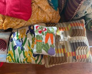 Needlepoint pillows!