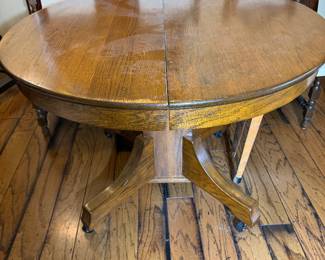 dining room table with leaves