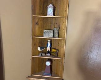 primitive corner cupboard/cabinet