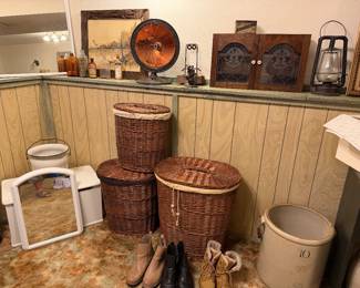 baskets and decor