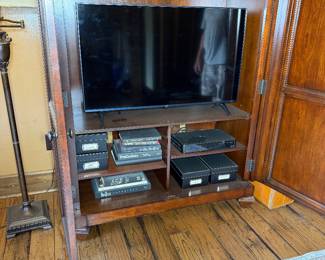 armoire TV or clothing, extra pieces for additional side cupboards