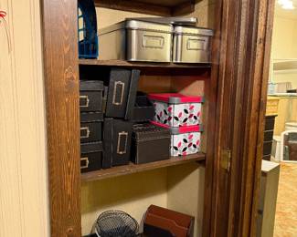 storage boxes