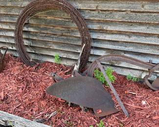 brb wire, old plow