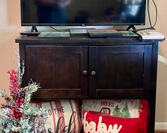 TELEVISION, CHRISTMAS PILLOWS